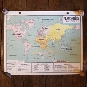 carte-emile-en-ville-affiche-scolaire-vintage-carte-geographie-planisphere