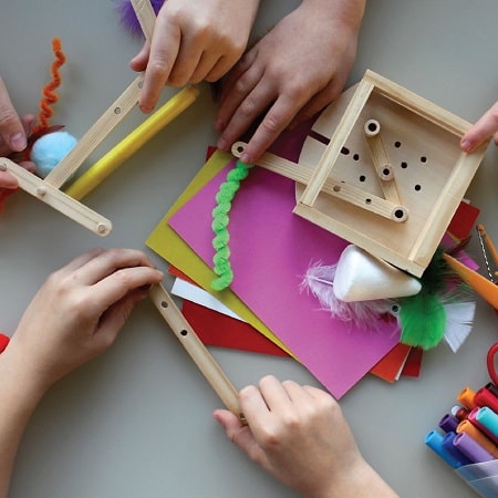 kit-automate-diy-enfant-bricolage-jouet-en-bois-stem-education-linkage