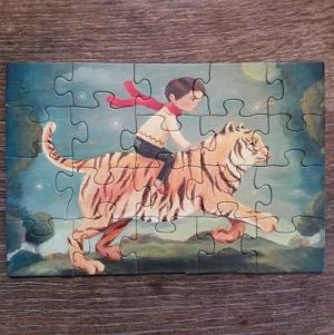 puzzle-enfant-new-york-compagnie-dream-world-tiger-dreamer-20-pièces-tigre