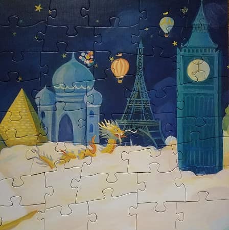 puzzle-enfant-new-york-compagnie-waldorf-dream-traveller-80-pièces-montessori
