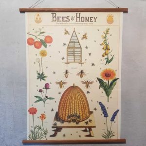 affiche-cavallini-bee-and-honey