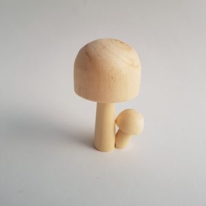 champignon-en-bois-decoration-table-saison-mini-monde-a-decorer